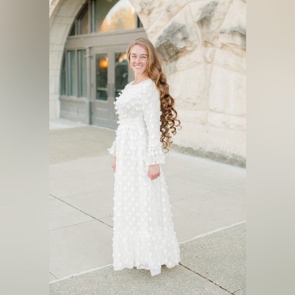Dainty Jewells Bishop Sleeve Maxi Gown